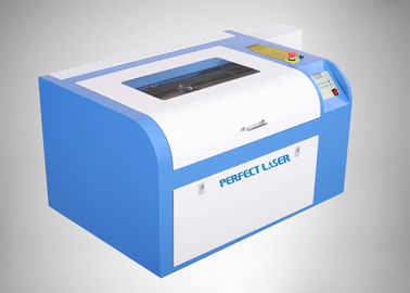 Máquina de gravação a laser de CO2 40W, mini gravadora a laser para papel de borracha plástica