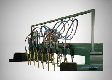 Máquina de corte a plasma tipo pórtico reto industrial de alta precisão para aço inoxidável