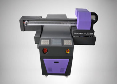 Máquina de impressão UV de leito plano de tinta curável para vidro / cerâmica / madeira PE-UV0609
