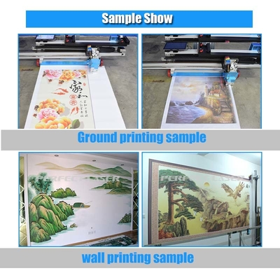 Cabeças de impressão de alta definição com impressão de papel de parede digital