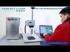 Laser Perfeito - Máquina de Marcação a Laser de Fibra de Metal de Mesa (PEDB-400B)
