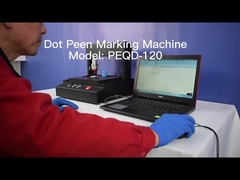 Máquina de marcação elétrica do metal de aço para placas de identificação e sinais