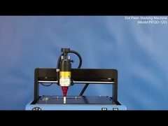Máquina de marcação elétrica do metal de aço para placas de identificação e sinais
