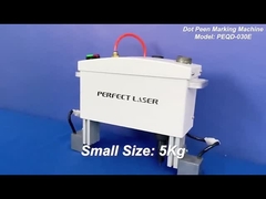 Laser perfeito Dot Peen Marking Machine portátil industrial com controle do LCD