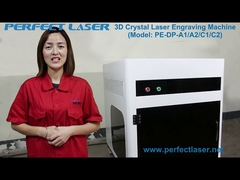 Máquina de Gravação Laser 3D de Cristal Perfeito Engenheiro Introdução Vídeo PE DP A1A2 C1