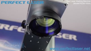 Máquina de Marcação a Laser de Fibra de Mineração PEDB-100A Video Profissional