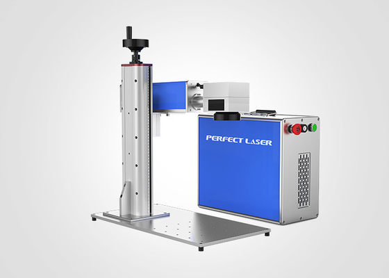 qualidade  Portable 20w 30w 50w Fiber Laser Marking Engraving Machine Metal Laser Marking Machine fábrica