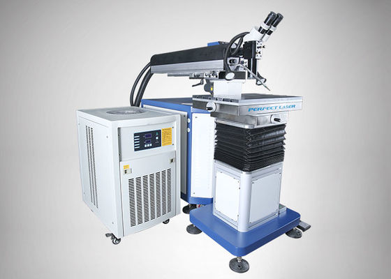 200W-400W refrigeração por água de cobre liga de berílio cobre metal máquinas de soldagem a laser para reparação de mofo com microscópios