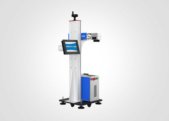Máquina de marcação a laser de alta velocidade 10W-20W com cabeça de galvenômetro, tipo de elevação
