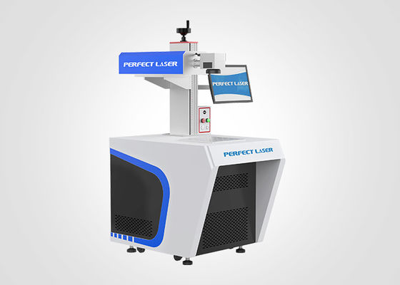 Máquina de marcação a laser Co2 de rede de dados 110 × 110 mm 10 W/30 W/60 W velocidade rápida