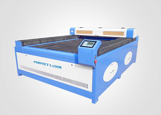 Máquina de corte a laser de CO2 de leito plano de alta precisão / máquina de gravação a laser de vidro