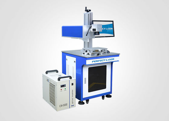 Máquina de marcação a laser UV 3W 5W 355 nm para plástico/carregadores de bateria com aprovação ISO