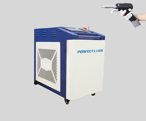 Máquina de Soldadura a Laser de Mão Perfeita Sistema de Soldadura a Laser Portátil com Funções 4-em-1 para Limpeza de Soldadura de Metal e Corte