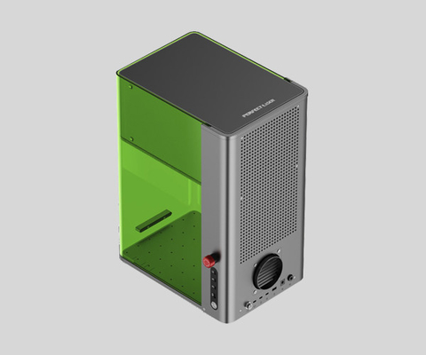 Impressora CNC de laser micro portátil de luz dupla para gravador