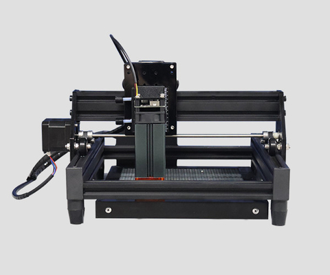 Máquina de Gravação a Laser Automática Portátil Pequena de Luz Azul de 10W para Folha, Lasca de Madeira, Couro, Cartão de Metal, Papelão, Plástico Acrílico