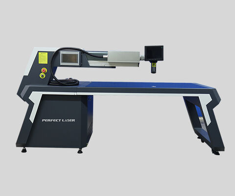 Soldadora laser de estrada de luz dupla de 300 W com sistema de observação CCD para metal