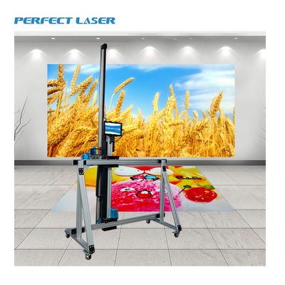 9600dpi Resolução Digital 5D piso de parede de impressora a jato de tinta 11,6 polegadas Controle LCD
