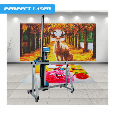 Máquina de Impressão Vertical de Piso e Parede 3D para Arte Mural/Decoração de Interiores/Publicidade Exterior